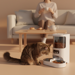 Automatic Cat Feeder – TwinMeal X39 Dual Bowl Feeder