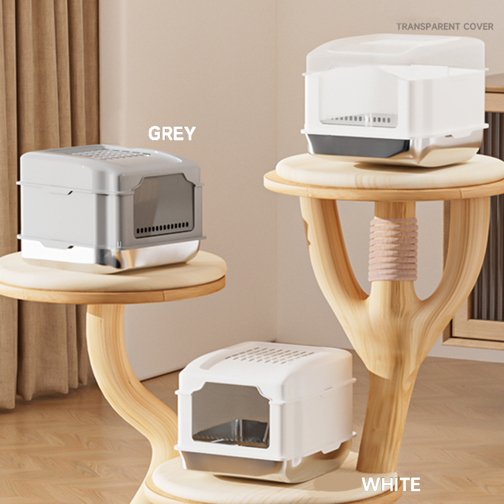 Stainless Steel Litter Box – S5 Hygienic & Easy to Clean