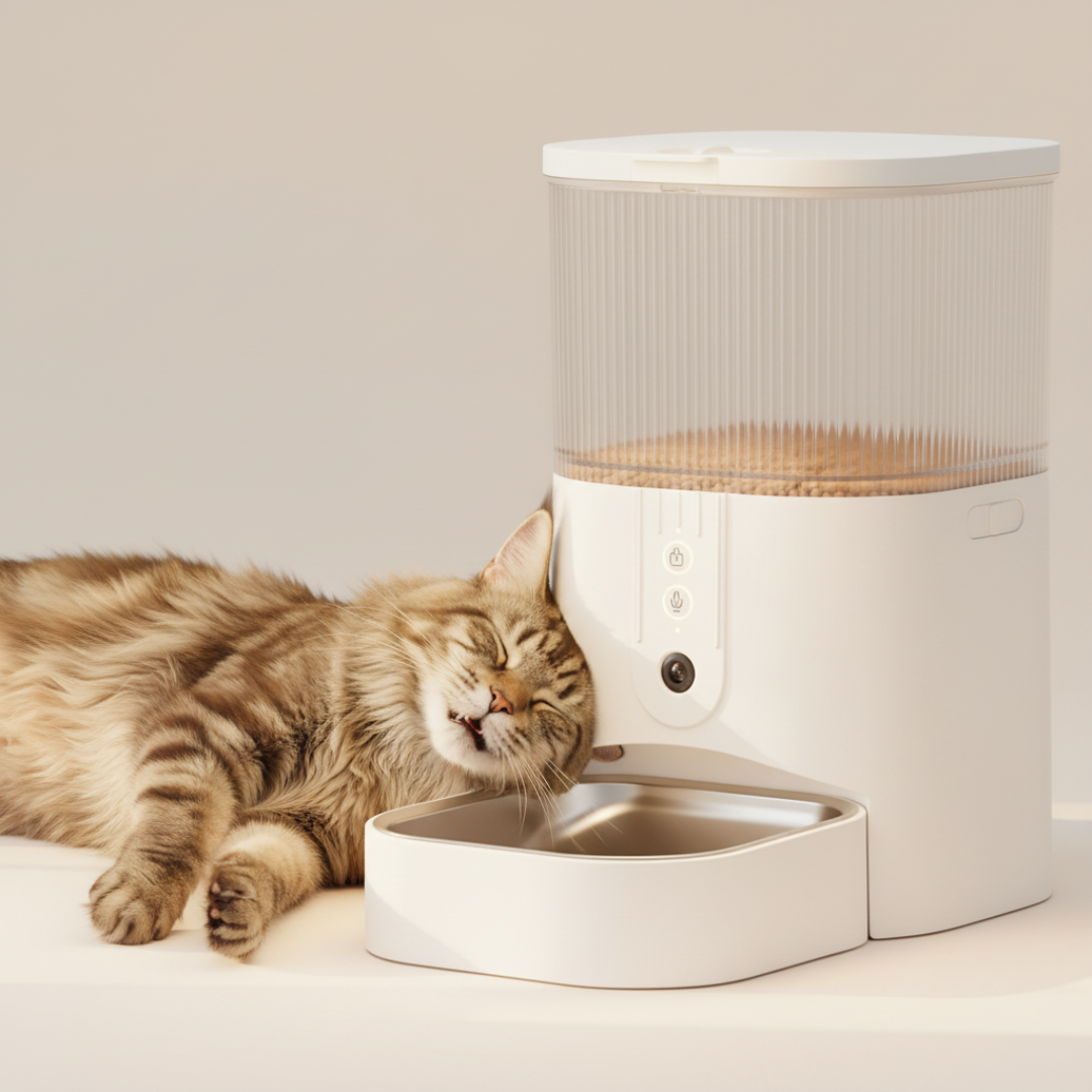 Automatic Cat Feeder with Camera – SmartView X42