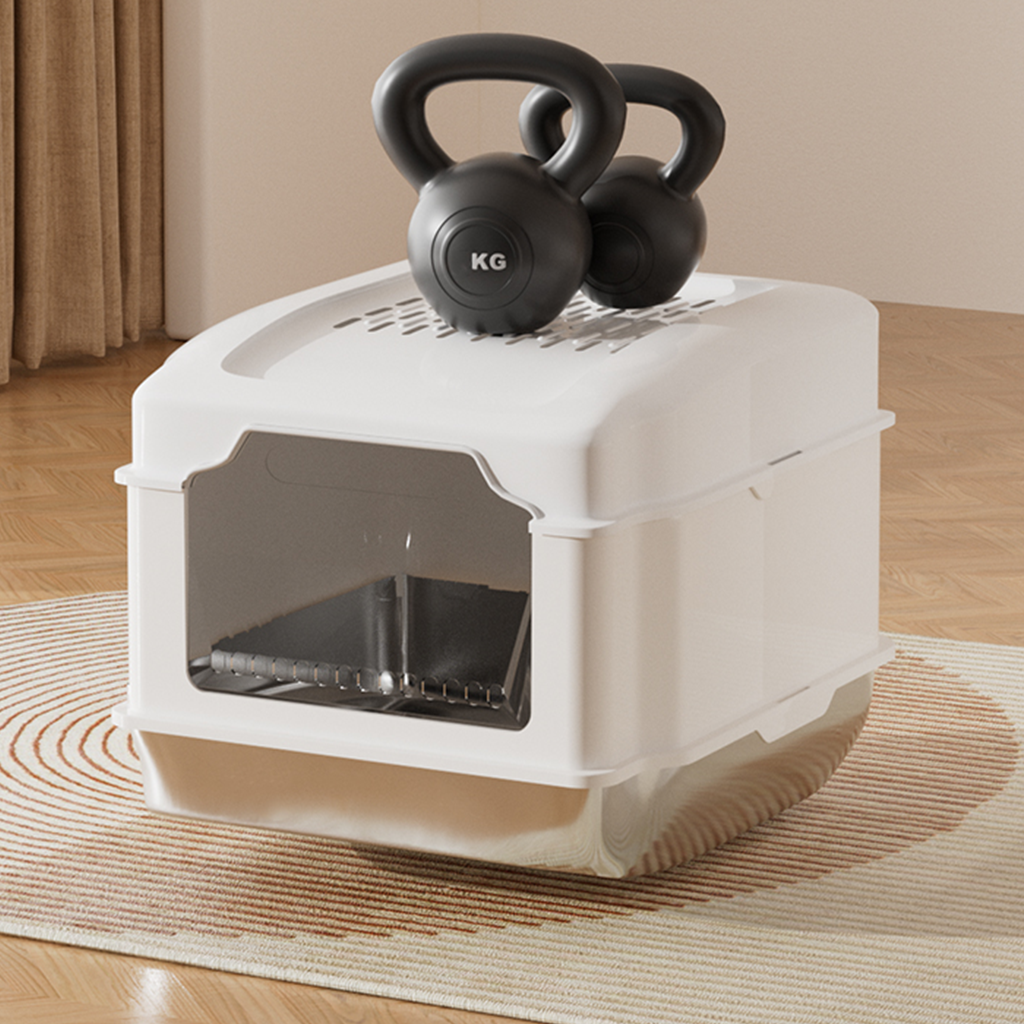 Stainless Steel Litter Box – S5 Hygienic & Easy to Clean