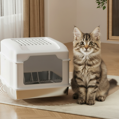 Stainless Steel Litter Box – S5 Hygienic & Easy to Clean