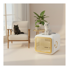 Pet Dryer Box for Cats – AeroDry X55 Quiet & Gentle Drying