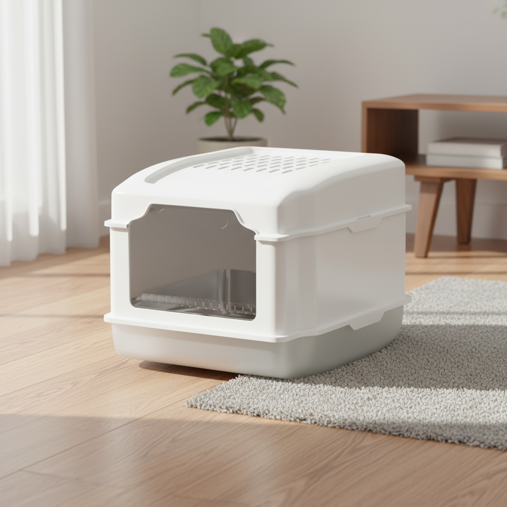 Stainless Steel Litter Box – S5 Hygienic & Easy to Clean